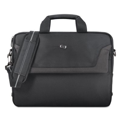 BRIEF CASE, SOLO PRO SLIM 16" BLK