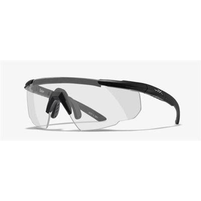 SPECTACLES, MATTE BLK FRAME CLEAR LENS WO / CASE