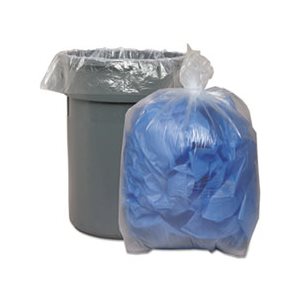 TRASH BAG, CLEAR 45GAL100 / CASE