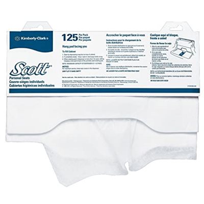 SEAT COVERS, PERSONAL SANITARY, 125 / PACK