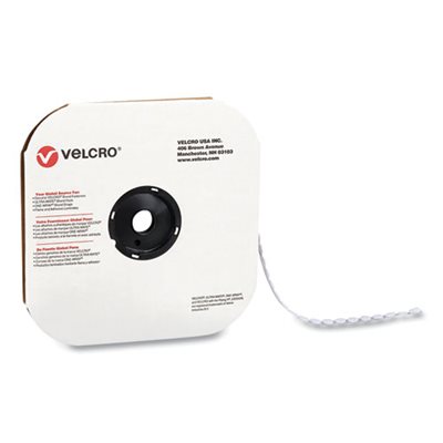 VELCRO, STICKY BACK COINS LOOP 1 / 2" BLK 1440 / RL