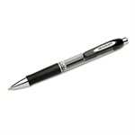 PEN, ROLLERBALL, RETRACTABLE, GEL, VISTA SECURITY, .7MM FINE, BLACK, ABILITYONE, 3 / PACK