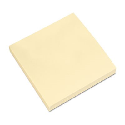 PADS, SELF-STICK, 3"X3", UNRULED, YELLOW, ABILITYONE, DOZEN