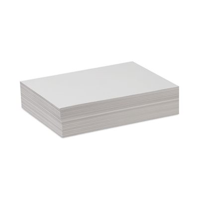 White Drawing Paper, 47 lbs., 9 x 12, Pure White, 500 Sheets / Ream