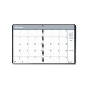 MONTHY PLANNER, 2023 7 X 8-3 / 4 JULIAN DATES BLK 14 MONTH