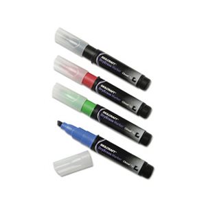 MARKER, DRY ERASE, CHISEL POINT, ASSORTED, ABILITYONE,4 / SET