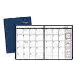 PLANNER, MONTHLY, 8.875" x 11", NAVY, 2023-2024