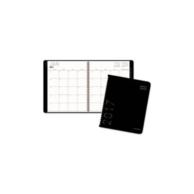 PLANNER, CONTEMPORARY, MONTHLY, PREMIUM PAPER, 8.875" x 11", BLACK, 2020