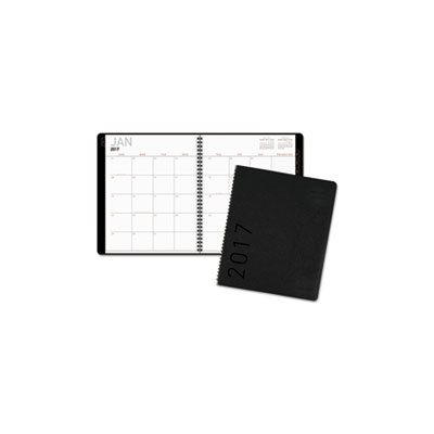 PLANNER, CONTEMPORARY, MONTHLY, PREMIUM PAPER, 8.875" x 11", GRAPHITE COVER, 2020