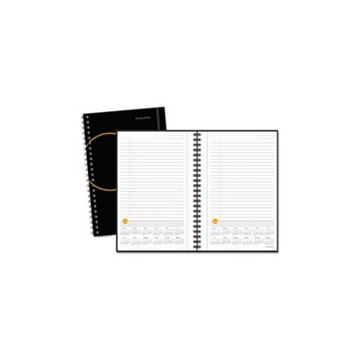 PLANNER, PLAN. WRITE. REMEMBER, NOTEBOOK WITH REFERENCE CALENDAR, 6" x 9", BLACK