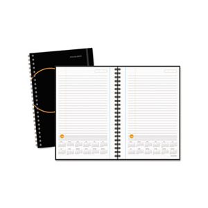 PLANNER, PLAN. WRITE. REMEMBER, NOTEBOOK WITH REFERENCE CALENDAR, 6" x 9", BLACK