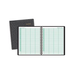 APPOINTMENT BOOK, FOUR-PERSON GROUP, DAILY, 8" x 10.875", WHITE