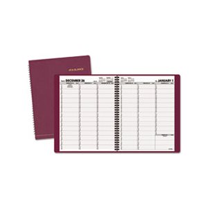 APPOINTMENT BOOK, 8.25" x 10.875", WINESTONE, 2020