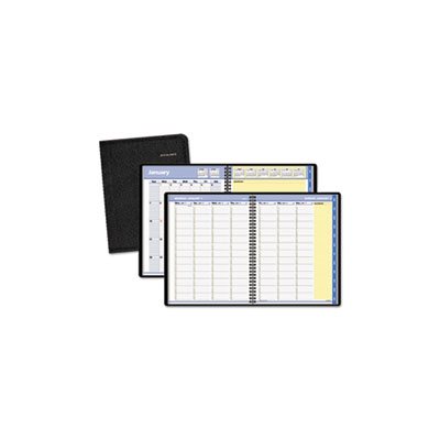 APPOINTMENT BOOK, QUICKNOTES, WEEKLY / MONTHLY, 8.25" x 10.875", BLACK, 2020