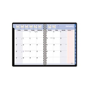 PLANNER, QUICKNOTES, SPECIAL EDITION, MONTHLY, 8.25" x 10.875", BLACK / PINK, 2020