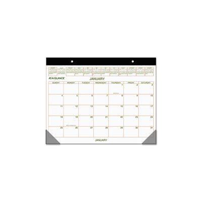 DESK PAD, TWO-COLOR, 22" x 17", 2020