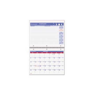 DESK / WALL CALENDAR, WIREBOUND, MONTHLY, 11" x 8.5", 2020