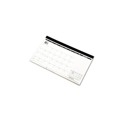 Compact Desk Pad, 17.75 x 10.88, White, 2021