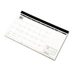 Compact Desk Pad, 17.75 x 10.88, White, 2021