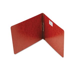 REPORT COVER, PRESSBOARD, PRONG CLIP, LETTER, 2" CAPACITY, RED