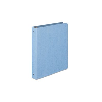 BINDER, ROUND RING, PRESSTEX, 1" CAPACITY, LIGHT BLUE