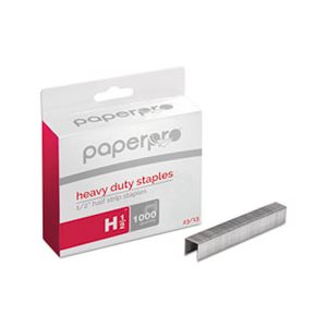 STAPLES, HEAVY-DUTY, .5" LEG LENGTH, 1000 / BOX