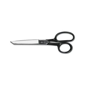 SHEARS, HOT FORGED CARBON STEEL, 8" LONG, BLACK