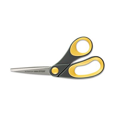 SCISSORS, NON-STICK, TITANIUM BONDED, 8" BENT