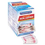 Non Aspirin Acetaminophen Medication, Two-Pack, 50 Packs / Box