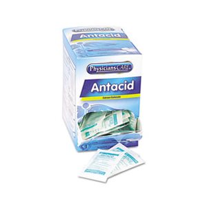 Antacid Calcium Carbonate Medication, Two-Pack, 50 Packs / Box