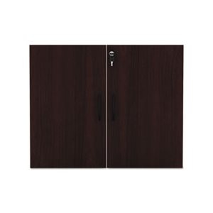 CABINET DOOR KIT, ALERA VALENCIA SERIES, FOR ALL BOOKCASES, 31.25"w, MAHOGANY