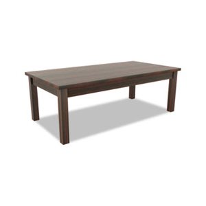 OCCASIONAL TABLE, ALERA VALENCIA SERIES, RECTANGLE, 47.25"w x 20"d x 16.375"h, MAHOGANY