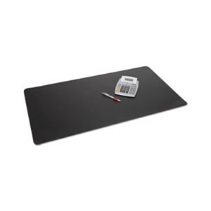 DESK PAD, RHINOLIN II, MICROBAN, 24" x 17", BLACK