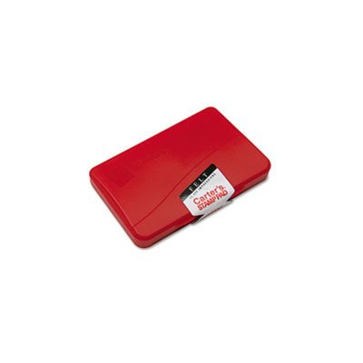 Stamp Pad, FELT, 4.25" x 2.75", Red