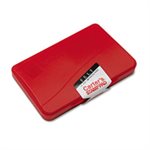 Stamp Pad, FELT, 4.25" x 2.75", Red