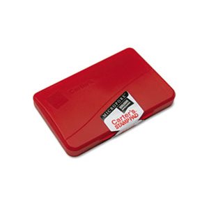 Stamp Pad, MICRO-PORE, 4.25" x 2.75", Red