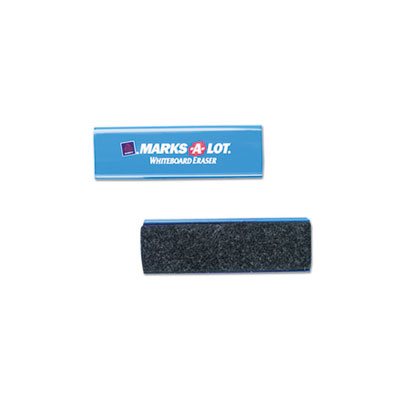 ERASER, Marks-A-Lot, Dry Erase, Felt, 6.25"w x 1.875"d x 1.25"h