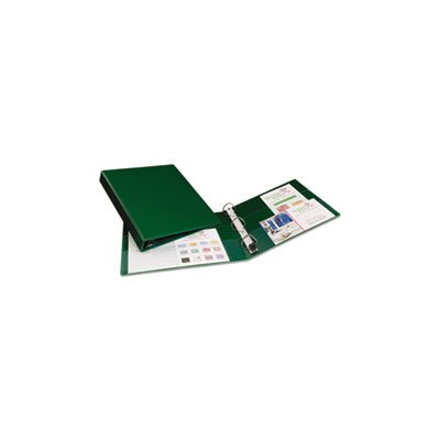 BINDER, Heavy-Duty, w /  One Touch EZD Rings, 11" x 8.5", 1" Capacity, Green