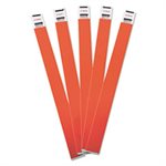 Wristbands, Crowd Management, Sequentially Numbered, 10" x .75", Red, 500 / Pk