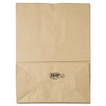 BAG, 1 / 6 BBL, Paper Grocery, 75lb, Kraft, Standard, 12" x 7" x 17", 400 bags