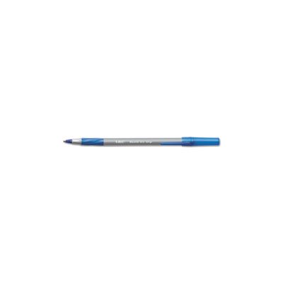 PEN, BALLPOINT, Round Stic Grip, Xtra Comfort, Blue Ink, 1.2mm, Medium, Dozen