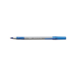 PEN, BALLPOINT, Round Stic Grip, Xtra Comfort, Blue Ink, 1.2mm, Medium, Dozen