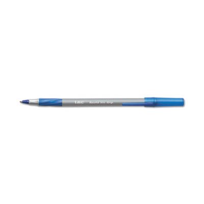 PEN, ROUND STIC, GRIP, XTRA COMFORT, BALLPOINT, BLUE INK, 1.2MM, MEDIUM 36 / PK