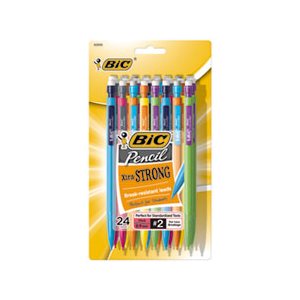 PENCIL, MECHANICAL, Xtra-Strong, 0.9mm, Assorted, 24 / Pk