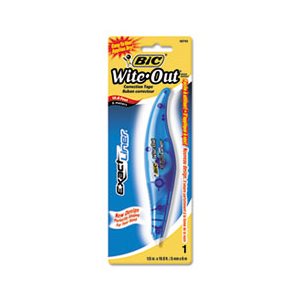 CORRECTION TAPE, Wite-Out, Exact Liner, Non-Refillable, Blue, .2" x 236"