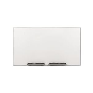 Ultra-Trim Magnetic Board, Dry Erase Porcelain-on Steel, 72 x 48, White / Silver