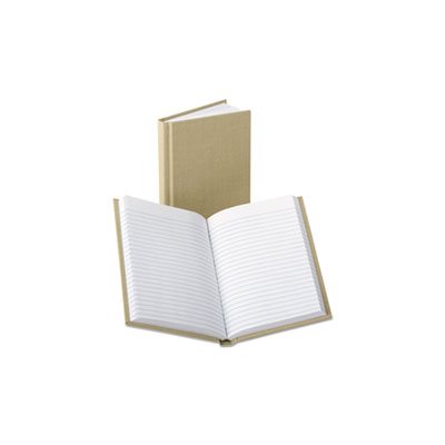 MEMO BOOK, Handy Size, Bound, Ruled, 7" x 4.375", White, 96 Sheets