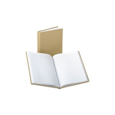 MEMO BOOK, Handy Size, Bound, Ruled, 9" x 5.875", White, 96 Sheets