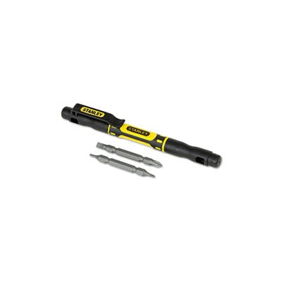 SCREWDRIVER, 4 in-1, Pocket, Black