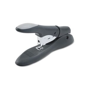 STAPLER, Personal, Heavy-Duty, 60-Sheet Capacity, Black / Gray